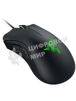 Мышь проводная Razer DeathAdder Essential черный, 6400 dpi, USB, кнопки - 5