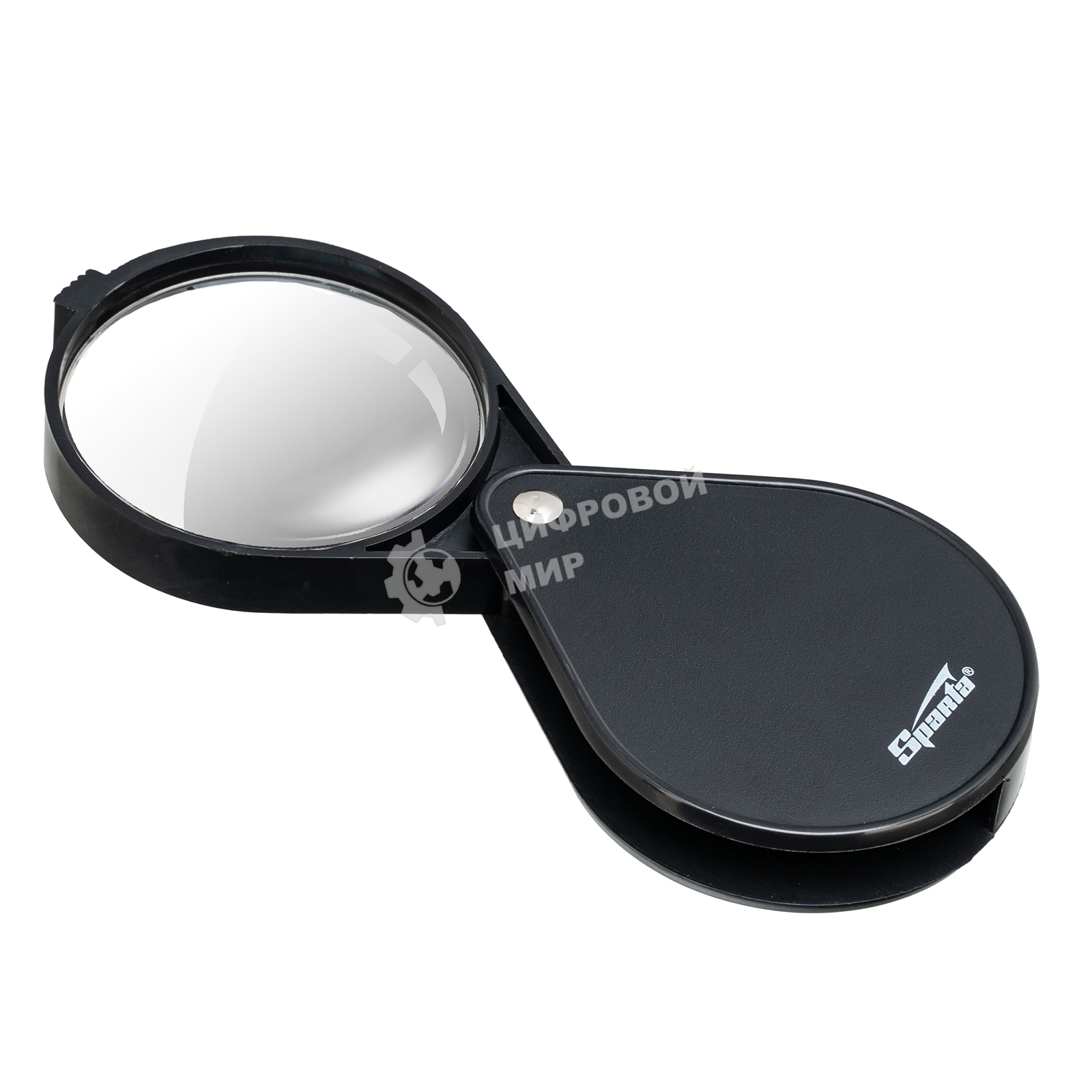 Лупа Sparta складная карманная 6-кратная d 60мм