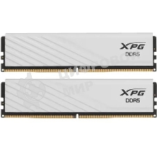 Оперативная память XPG Lancer Blade, DDR5, 32GB (2x16GB), 6000MHz, CL30, DIMM, с радиаторами, белый