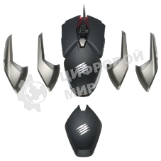 Мышь проводная Mad Catz B.A.T. 6+ черный, 16000 dpi, USB, кнопки - 10