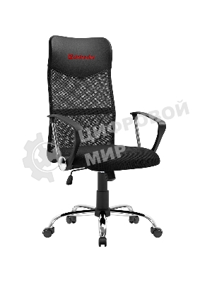Кресло Defender ATX черный, сетка, 120 кг, механизм качания