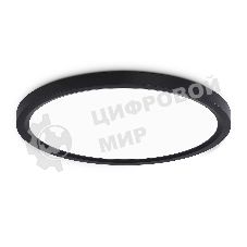 Светильник светодиодный ультратонкий Ambrella light FZ1908 BK черный IP54 35W 3000K-6500K CCT-переключатель D450*25 (Без ПДУ)