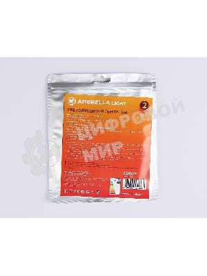 Светодиодная лента Ambrella light GS4601 COB 384Led/ 7W m/ 24V IP20 3000K/ 5m*3mm*2mm (2 конт.)