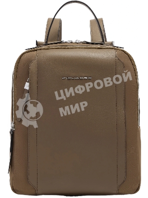 Рюкзак женский Piquadro Lyra CA5566W92T/M коричневый нейлон/натур.кожа