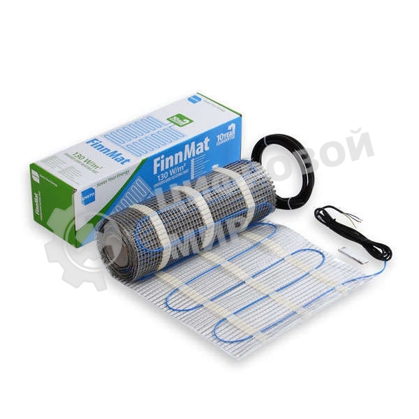 Теплый пол ENSTO FinnMat EFHFM130.8 нагревательный мат 4мм 1040Вт 8м2 гар.120мес.