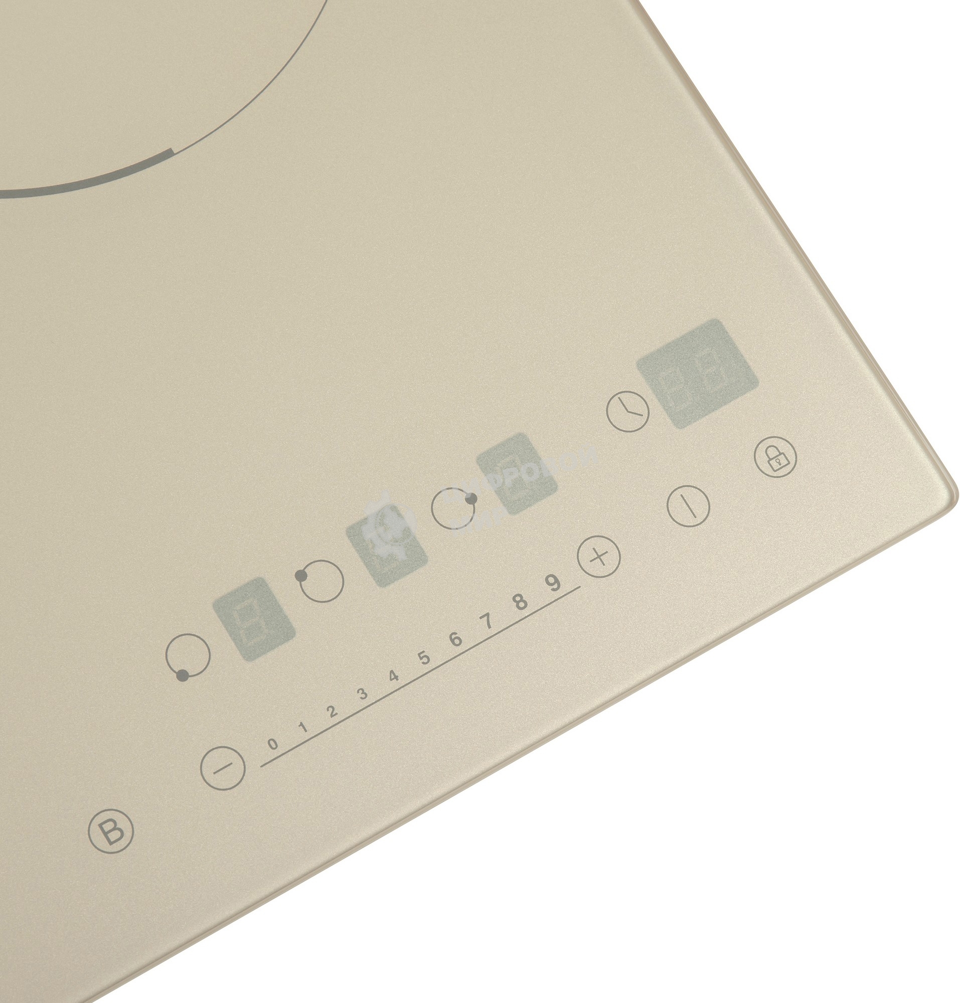 Индукционная варочная панель Maunfeld EVI.453-BG, конфорок: 3 шт., стеклокерамика, независимая, бежевый