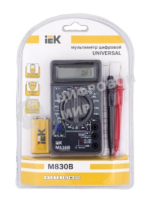 Мультиметр IEK TMD-2B-830 цифровой Universal M830B