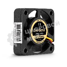 Вентилятор для корпуса ExeGate EP04010S3P черный, 40 мм, 7500 об/мин, 36 дБ, 3 pin