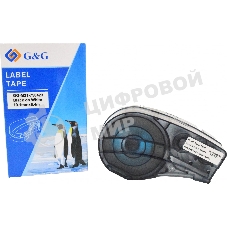 Картридж ленточный G&G GG-M21-750423 черный на белом 19.1x6.4 для Brady BMP21-PLUS, BMP21-LAB