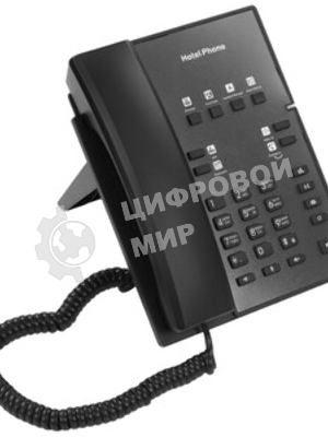 Телефон IP Fanvil H1 черный (H1 HOTEL PHONE) (упак.:1шт)