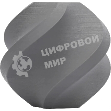 Пластик Bambu lab : PLA Lite plastic, color gray, on reusable spool