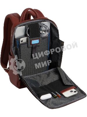 Рюкзак мужской Piquadro Black Square CA7167B3/CU табачный натур.кожа
