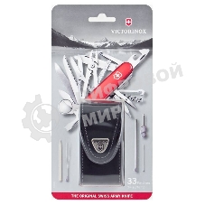 Нож перочинный Victorinox SwissChamp (1.6795.LB1) 91мм 33функций красный блистер