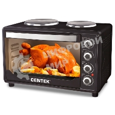 Мини-печь Centek CT-1530-36 PLATE черный