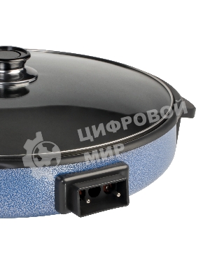 Электросковорода Galaxy Line GL 2663, синий, 1700 Вт, 3 л