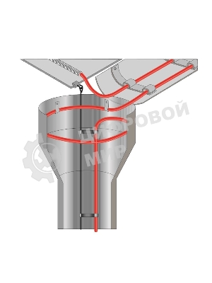 Греющий саморегулирующийся кабель Rexant POWER Line 30SRL-2CR 6M (6м/180Вт)