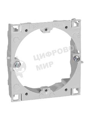 Суппорт Legrand 611788 1п унив. кр.75мм METRA