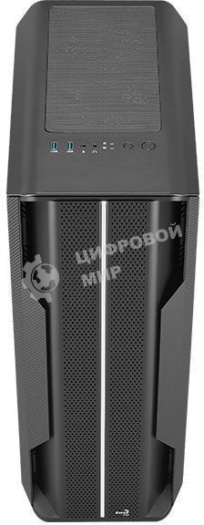 Компьютерный корпус Aerocool/Formula Splinter Duo-G-BK-v1 черный без БП mATX 2x120мм 2xUSB3.0 audio