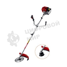 Бензокоса ЗУБР КРБ-2500-Р, 2.5 кВт / 3.3 л.с., 52 см3, разборная штанга