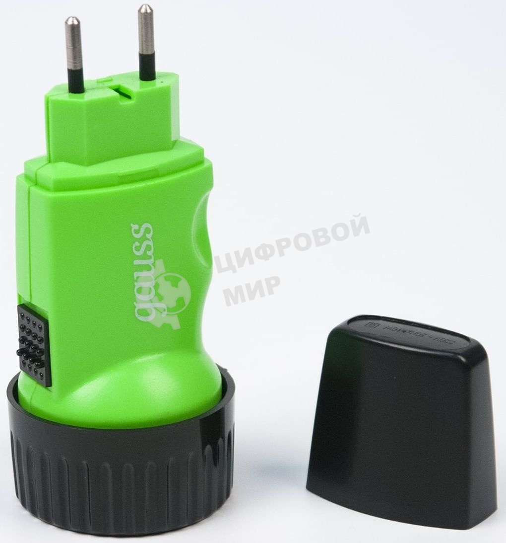 Фонарь ручной модель Gauss GFL103 1W 40lm NI-MH 250mAh LED 1/12/72