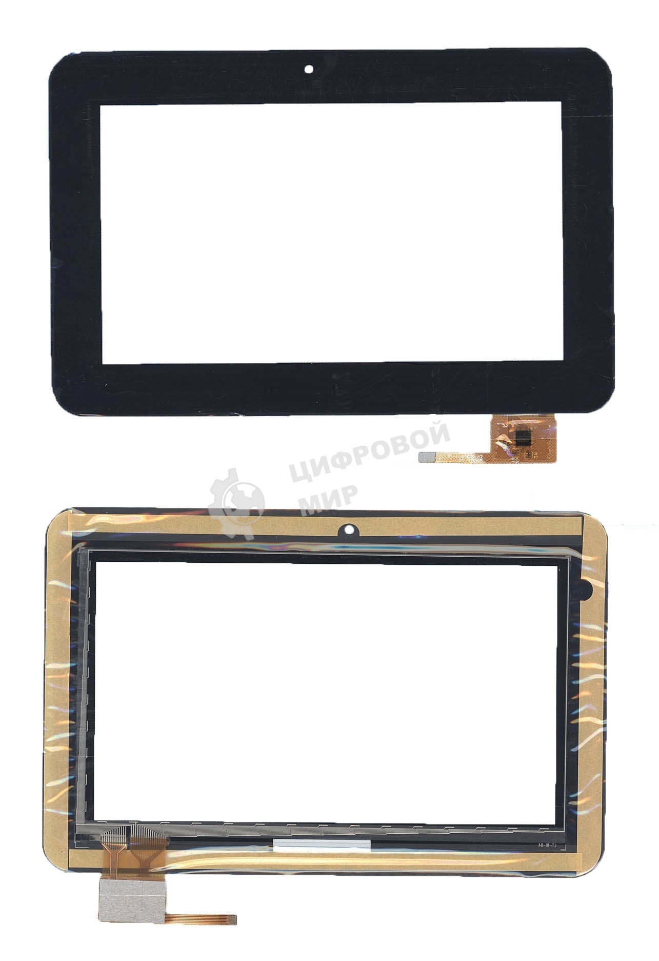 Сенсорное стекло (тачскрин) DY-F-07029-V2, черное