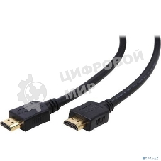 Кабель Filum HDMI 1.8 м., ver.1.4b, CCS, черный, разъемы: HDMI A male-HDMI A male, пакет. FL-CL-HM-HM-1.8M (894132)
