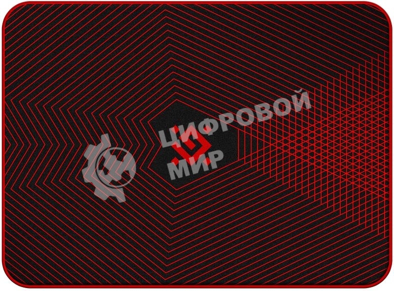 Ковер напольный игровой Defender CYBE черный