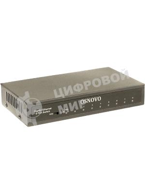 Коммутатор Osnovo SW-70800 неуправляемый