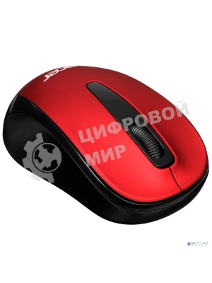 Мышь беспроводная Acer OMR136 красный, 1000 dpi, радиоканал, USB, кнопки - 3