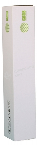 Универсальная инженерная бумага Cactus без покрытия А1 594ммх175м. 80 г/кв.м втулка 76,2мм (3”)