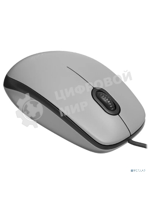 Мышь проводная Logitech M110 серый, 1000 dpi, USB, кнопки - 3