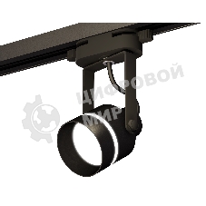 Светильник Ambrella light XT6602081 PBK/SBK/FR черный полированный/черный песок/белый матовый MR16 GU10 (C6602, N6229)