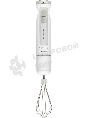 Блендер погружной Scarlett SC-HB42F29 1600Вт белый/серебристый