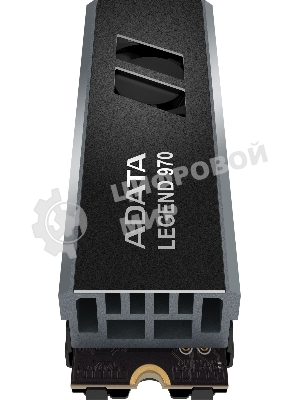 Накопитель SSD ADATA LEGEND 970, 2Tb, PCIe 5.0 x4, M.2 2280, NVMe, R/W 10000/10000, с радиатором