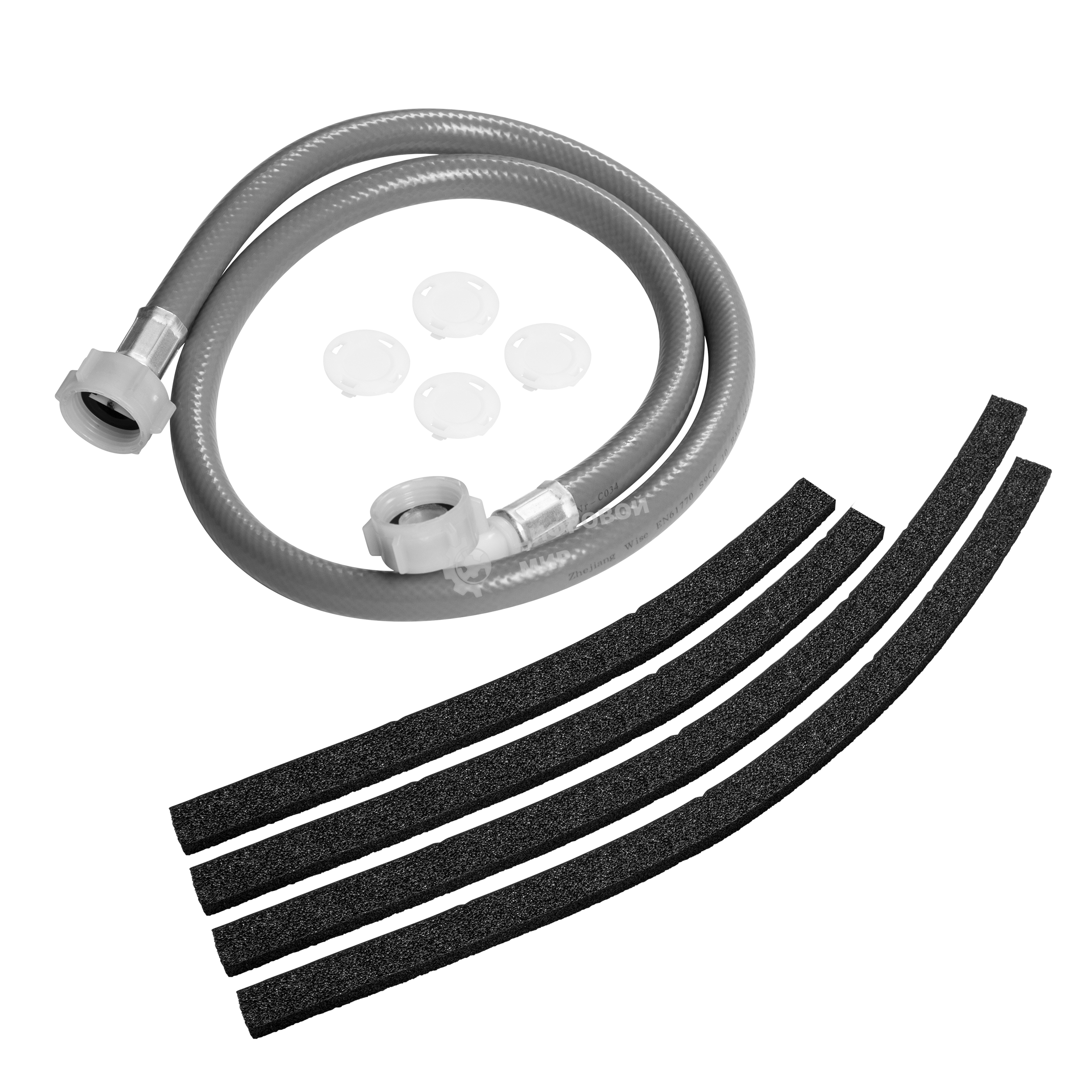 Стиральная машина Maunfeld MFWM127STWH06 белый, загрузка фронтальная 7 кг, 1200 об/мин., класс: А+++