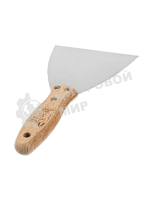 Шпательная лопатка Matrix из нержавеющей стали, 120 мм, буковая рукоятка, EFP