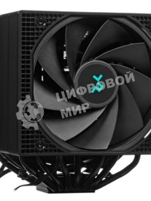 Кулер для процессора DEEPCOOL ASSASSIN IV черный, 120 мм, алюминий/медь, 1700 об/мин, 29.3 дБ, 4 pin, 280 Вт, 164 мм