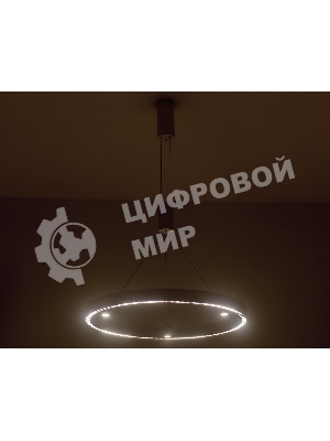 Подвесной светодиодный светильник Ambrella light FL5844/1+3 WH белый 40W 3000K/4200K/6400K D600*1200 (без ПДУ)