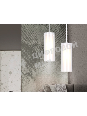 Светильник Ambrella light TR3672 CH/CL/FR хром/прозрачный/белый матовый E14 max 40W D110*1000