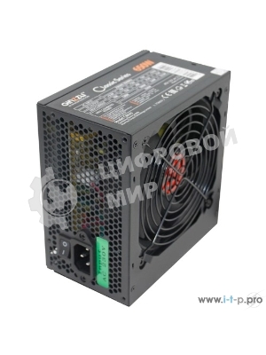 Блок питания Ginzzu CB650 12CM черный,24+4p,2 PCI-E(6+2), 4*SATA, 3*IDE,оплетка MB, кабель питания