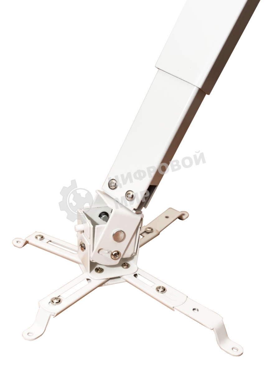 Крепление для проектора, с квадратной штангой 80см, цв. белый