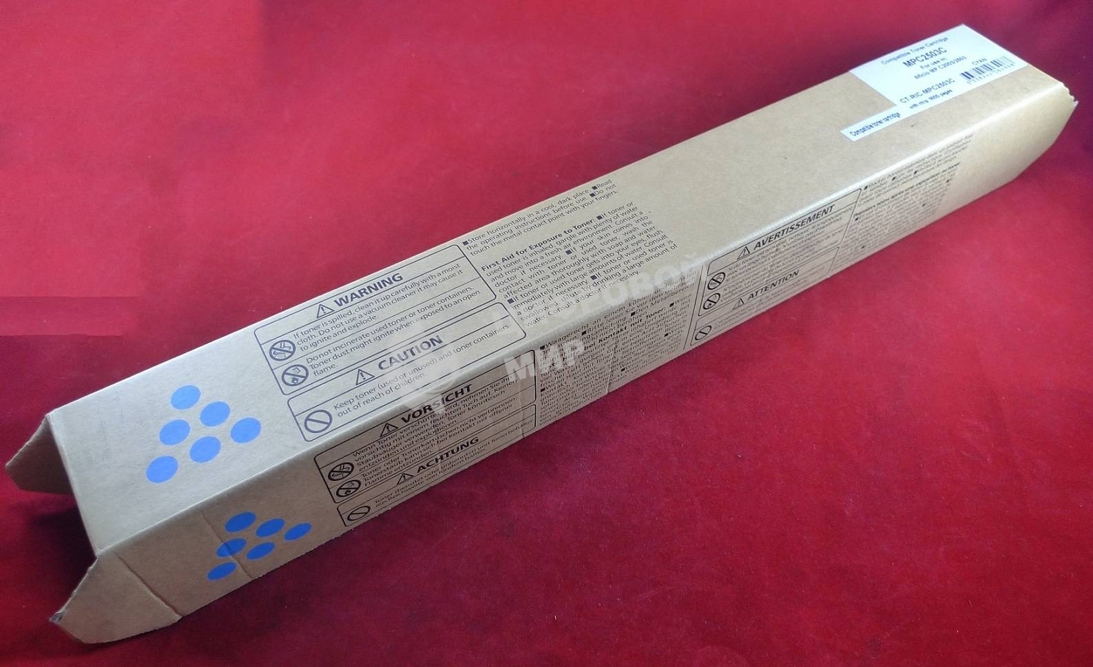 Картридж Тонер-туба Ricoh Aficio MP C2003/2503 cyan, type MPC2503 (туба, 202г) JPN