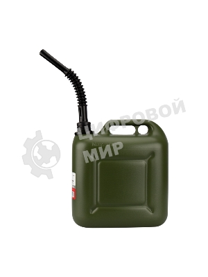 Канистра Rexant для ГСМ и технических жидкостей, вертикальная 10 л, пластиковая, усиленная