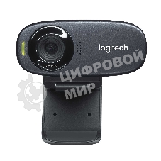 Веб-камера Logitech C310 HD 1280x720, 30 кадр/с, USB Type-A, микрофон (шумоподавление), автоосвещение, универсальное крепление