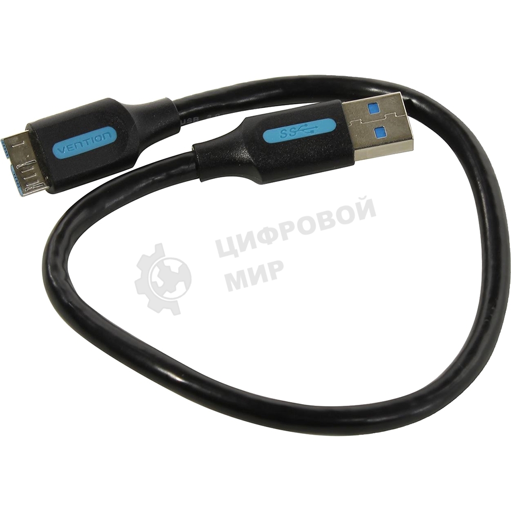 Кабель Vention USB 3.0 AM/micro B - 0,25м. Кабель Vention USB 3.0 AM/micro B - 0,25м.