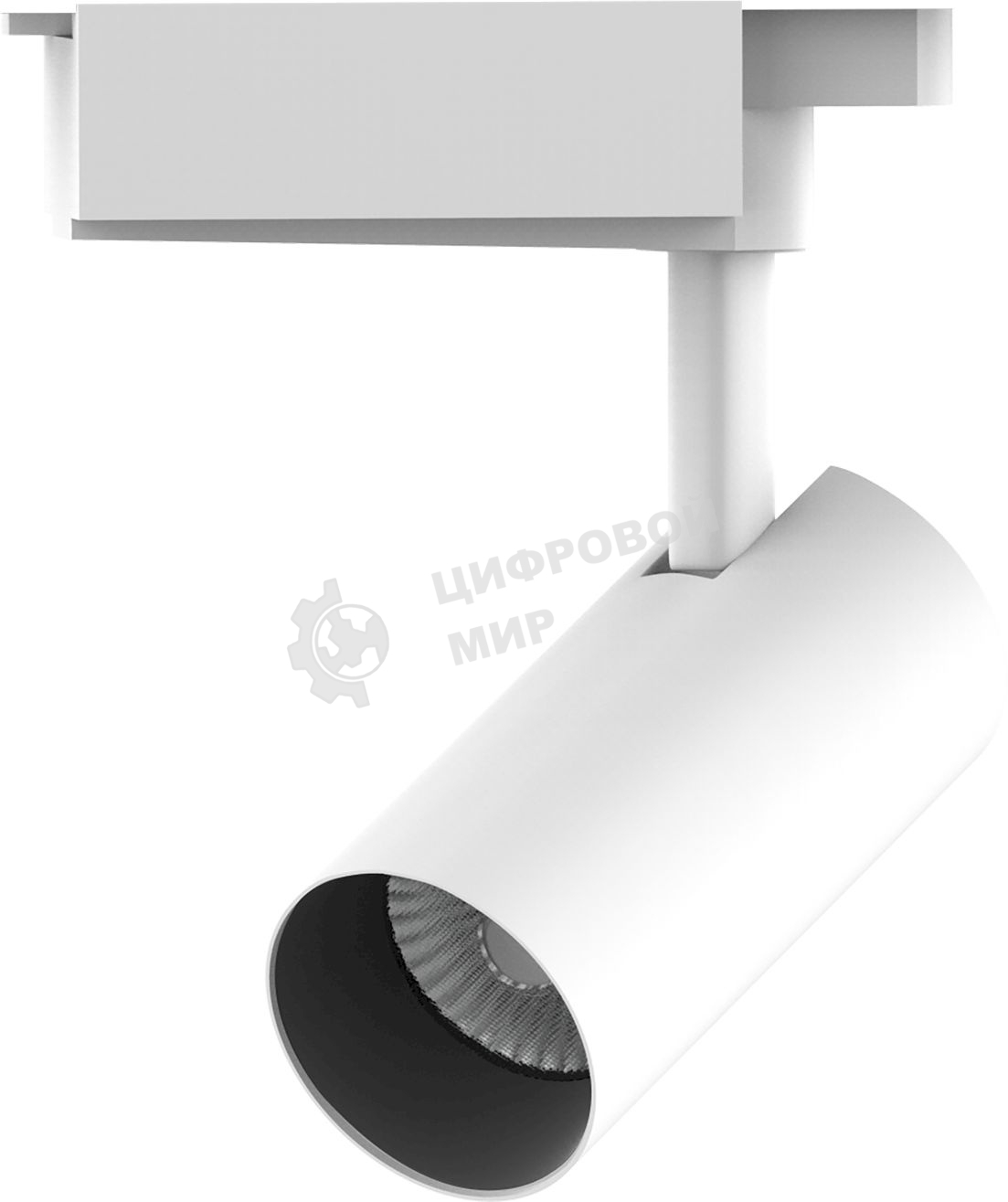 Светильник трековый цилиндр Gauss 12W 1100lm 4000K 180-220V IP20 55x185мм белый линза 36º LED