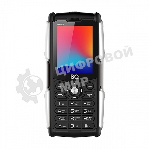 Мобильный телефон BQ 2449 Hammer черный