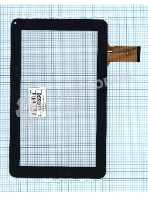 Сенсорное стекло (тачскрин) LH3039, черное