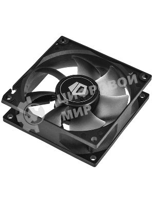 Вентилятор для корпуса ID-Cooling NO-8025-SD черный, 80 мм, 2000 об/мин, 21 дБ, 3 pin