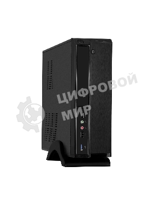 Компьютерный корпус Desktop ExeGate MI-207U-450W-8 EX288783RUS(miniITX/mATX, БП M450 с вент. 8см, 1*USB+1*USB 3.0, аудио, черный)